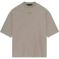 Fear of God Essentials relaxed fit t-shirt in Core Heather grey cotton with a subtle small chest logo.