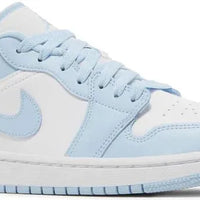 Jordan 1 Low "White Ice Blue" (Women's)