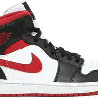 Jordan 1 Mid "Gym Red Black White"