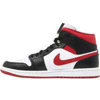 Jordan 1 Mid "Gym Red Black White"