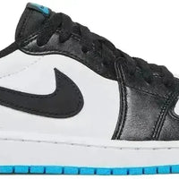 Jordan 1 Retro Low OG Black Dark Powder Blue