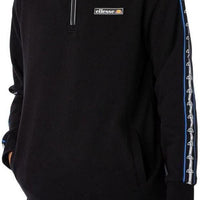 Ellesse Chimenco 1/2 Zip Track Jacket, Black