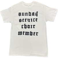 Kanye West 'Sunday Service Choir Member' white tee