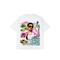 BAD BUNNY BENITO BOOTLEG WHITE TSHIRT