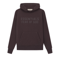 Fear of God Essentials Kids Hoodie 'Plum'