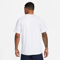 NIke Mens White Tick Standard Fit Tshirt
