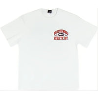 CORTEIZ RTW ATHLETIC DIVISION TEE WHITE RED