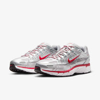 Nike P-6000 Metallic Silver Gym Red