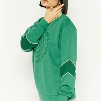 Ellesse Women Sportswear Fit Long Sleeve Outdoor Sweatshirt, Green