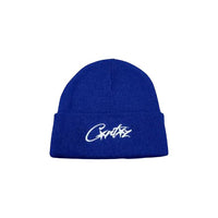 Corteiz Allstarz Folded Beanie 'Blue'