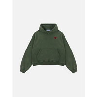 Aelfric Eden Boxy Fit Distressed Washed Hoodie
