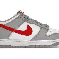 Nike Dunk Low White Wolf Grey University Red (GS)