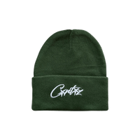Corteiz Allstarz Folded Beanie 'Green'