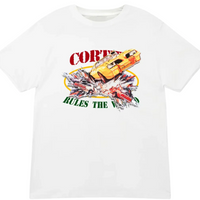 Corteiz Car Crash Tee 'White'