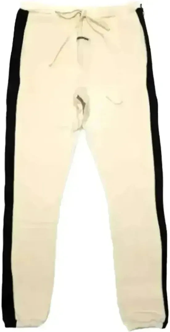 Fear of God Essentials Side Stripe Sweatpants (FW19) Cream