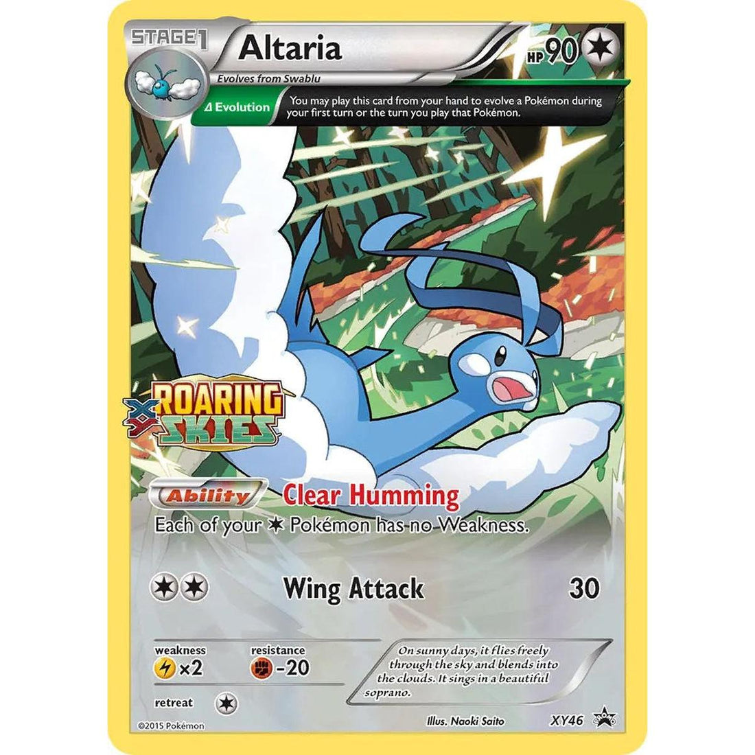 Altaria - XY46 (Prerelease)