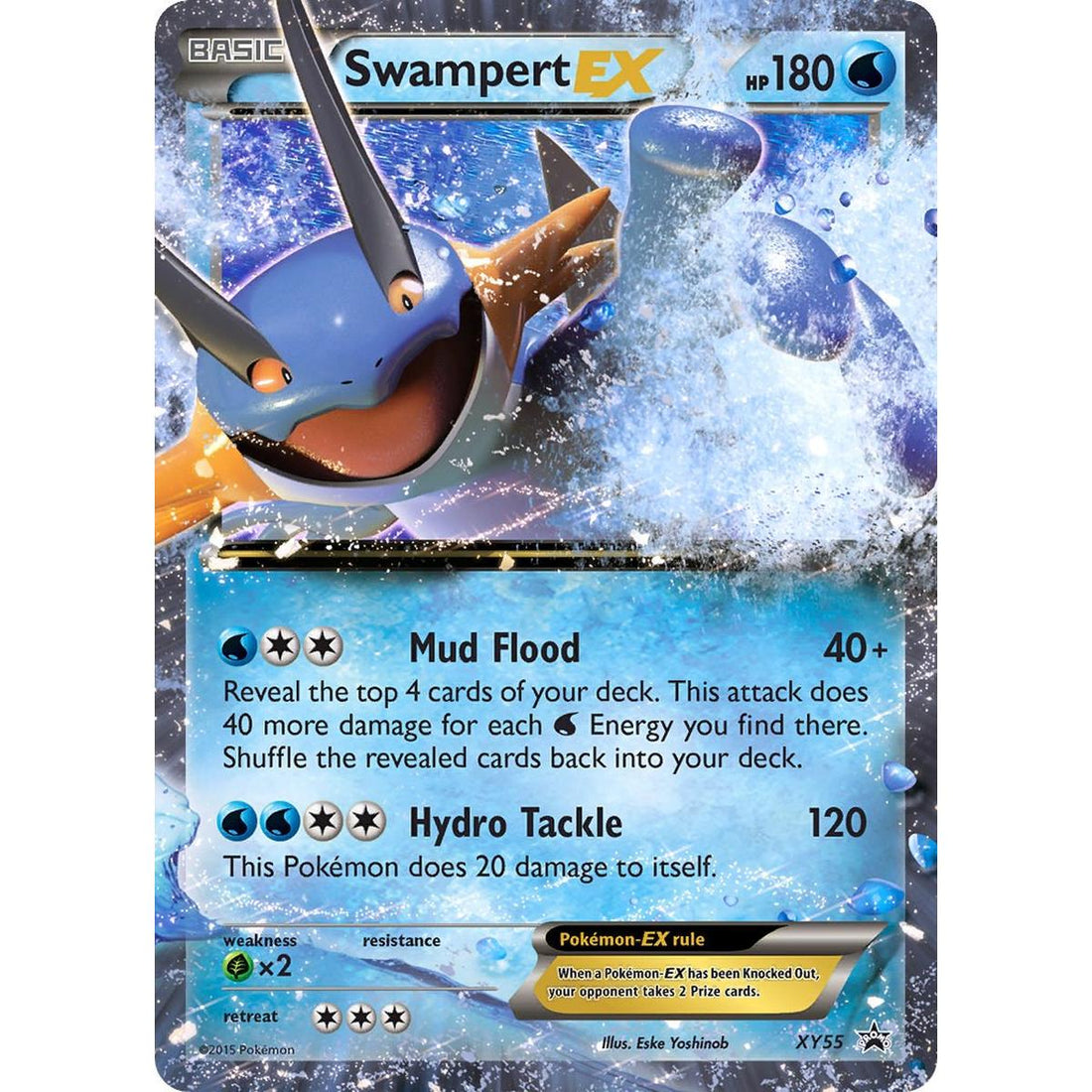 Swampert EX - XY55