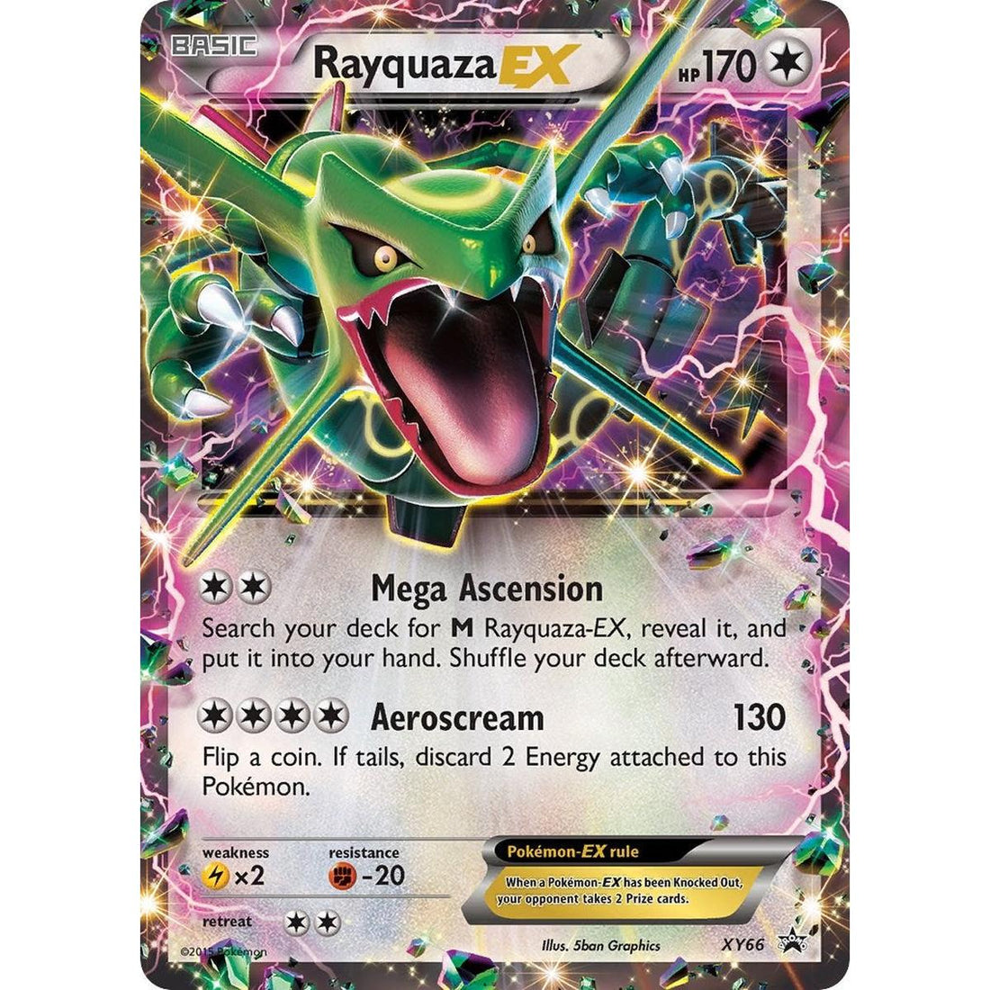 Rayquaza EX - XY66
