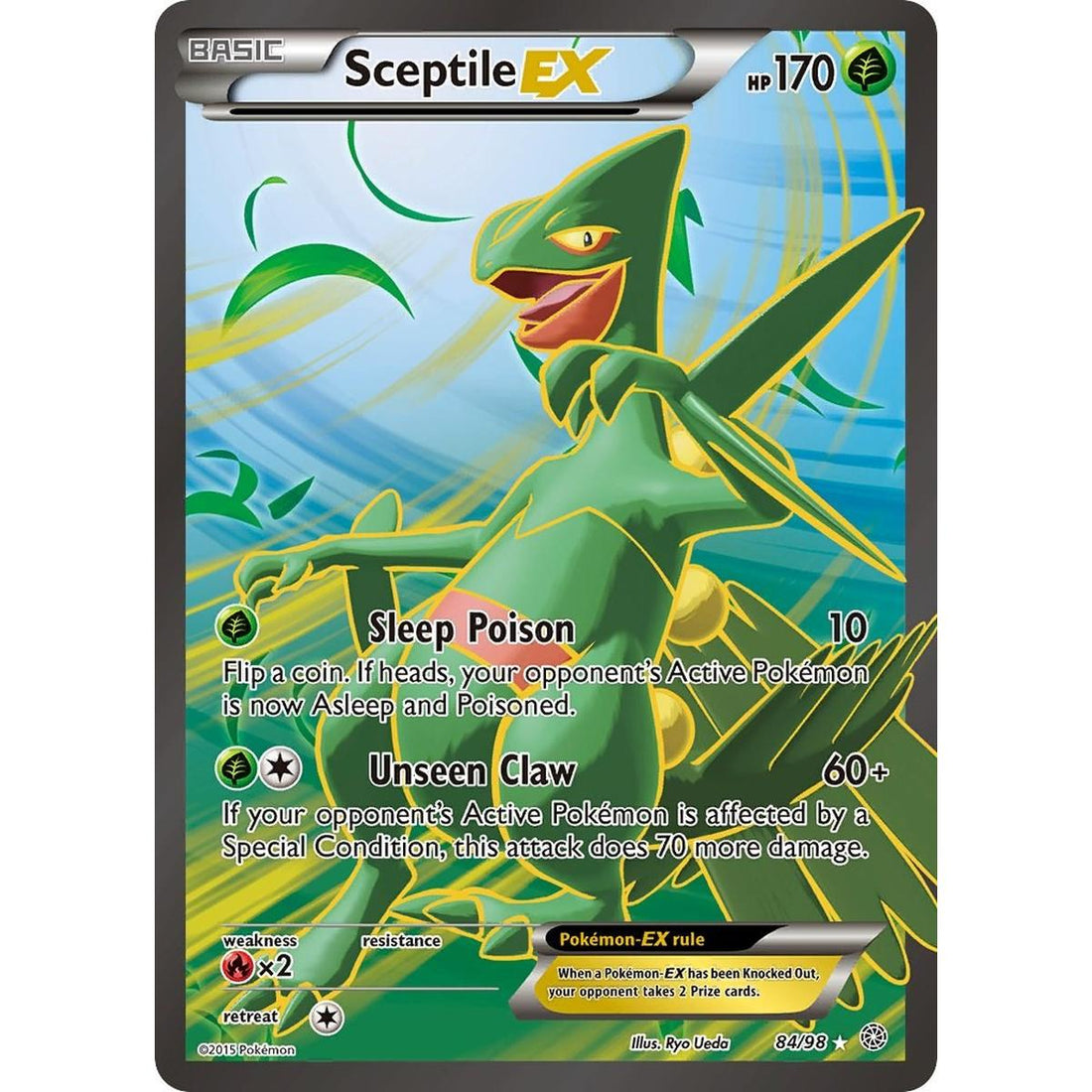 Sceptile EX (84 Full Art)