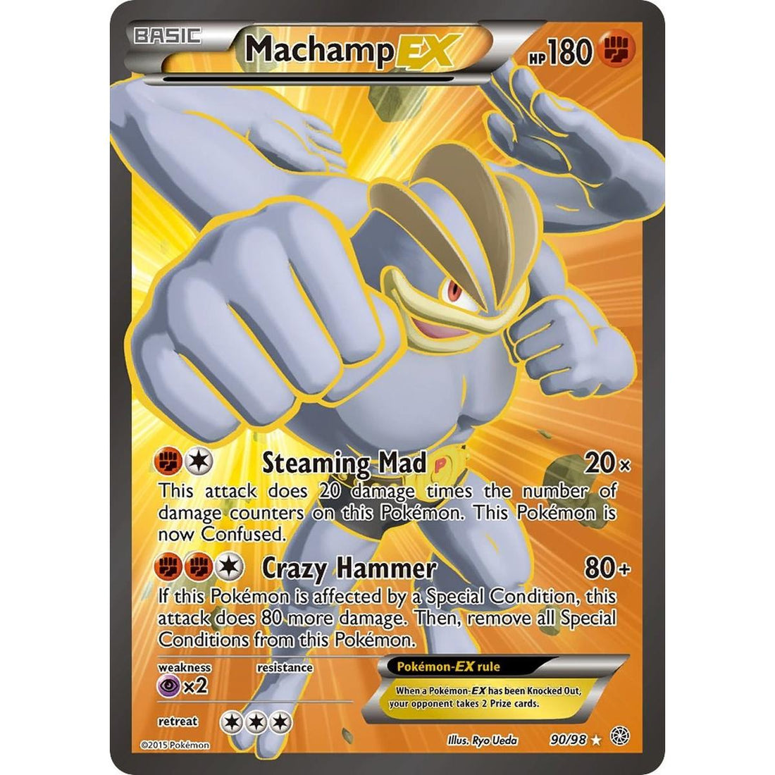 Machamp EX (90 Full Art)