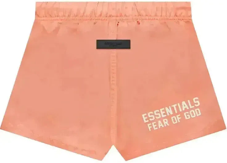 Essentials Nylon shorts "Coral"