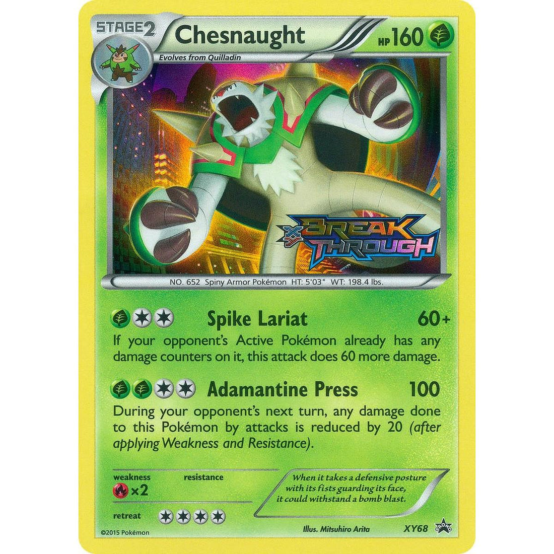 Chesnaught (Prerelease)