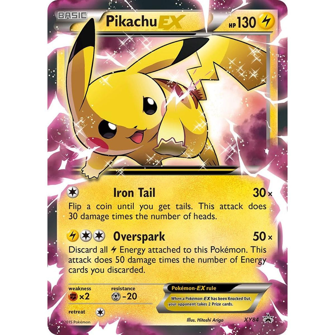 Pikachu EX - XY84