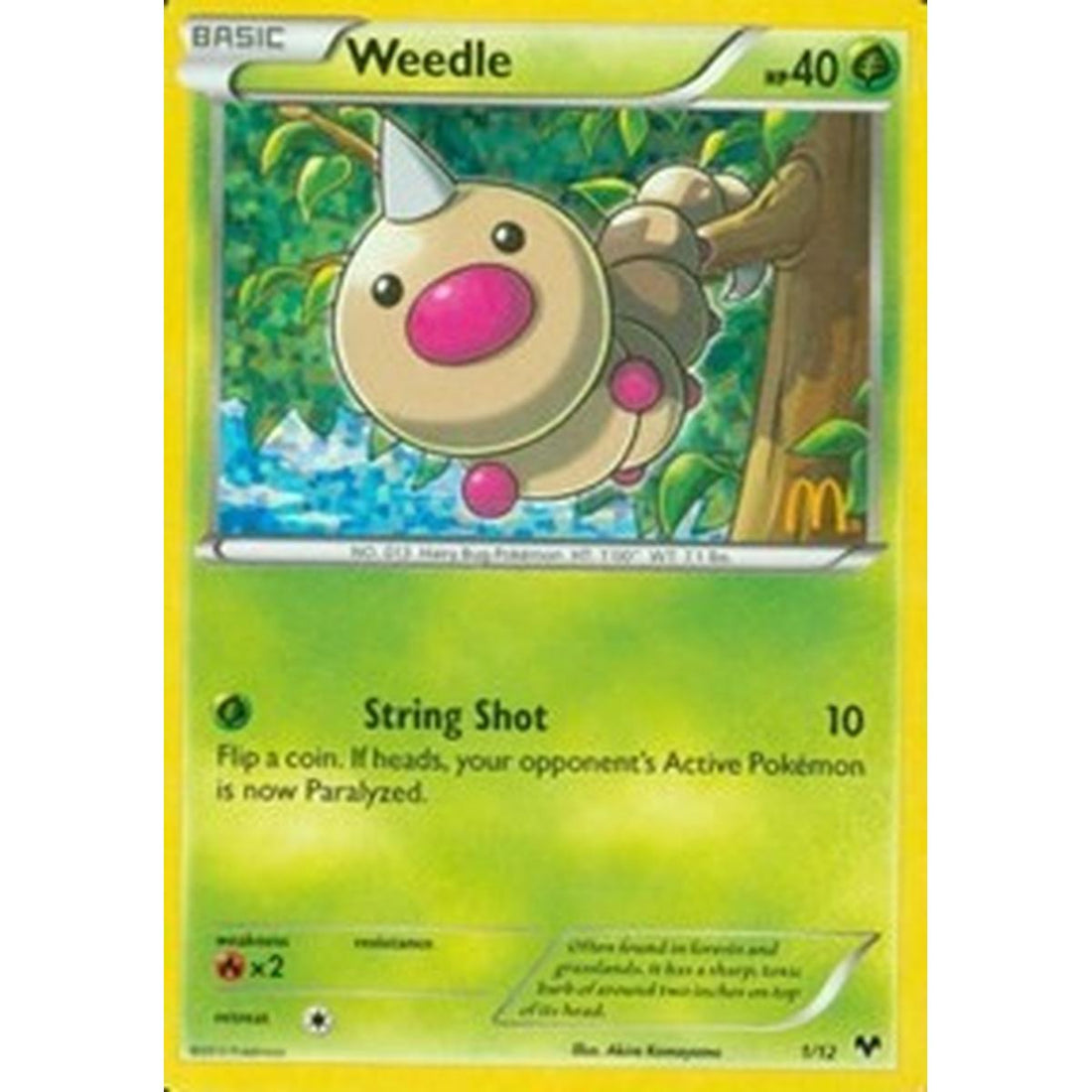 Weedle - 1/12