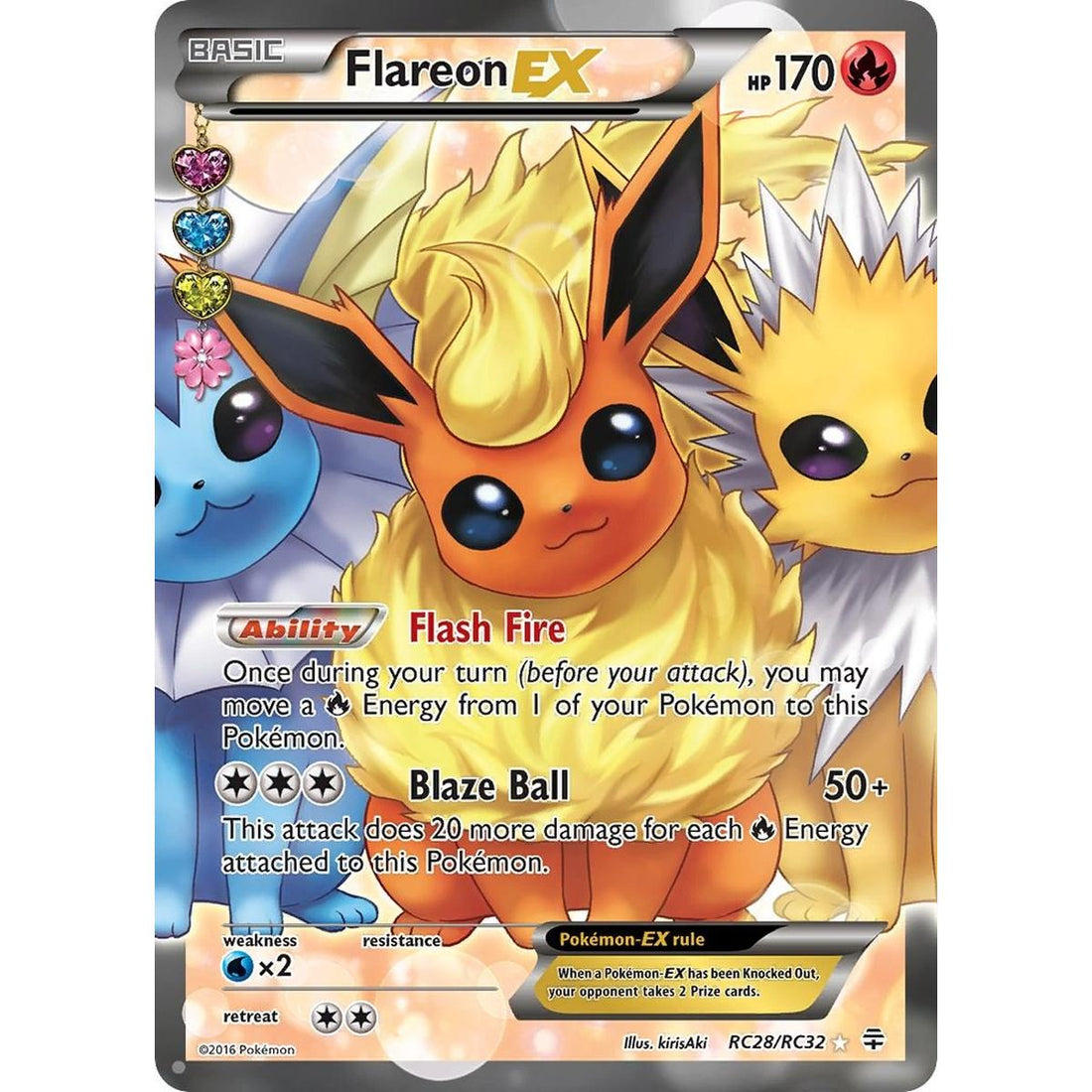 Flareon EX (Full Art)