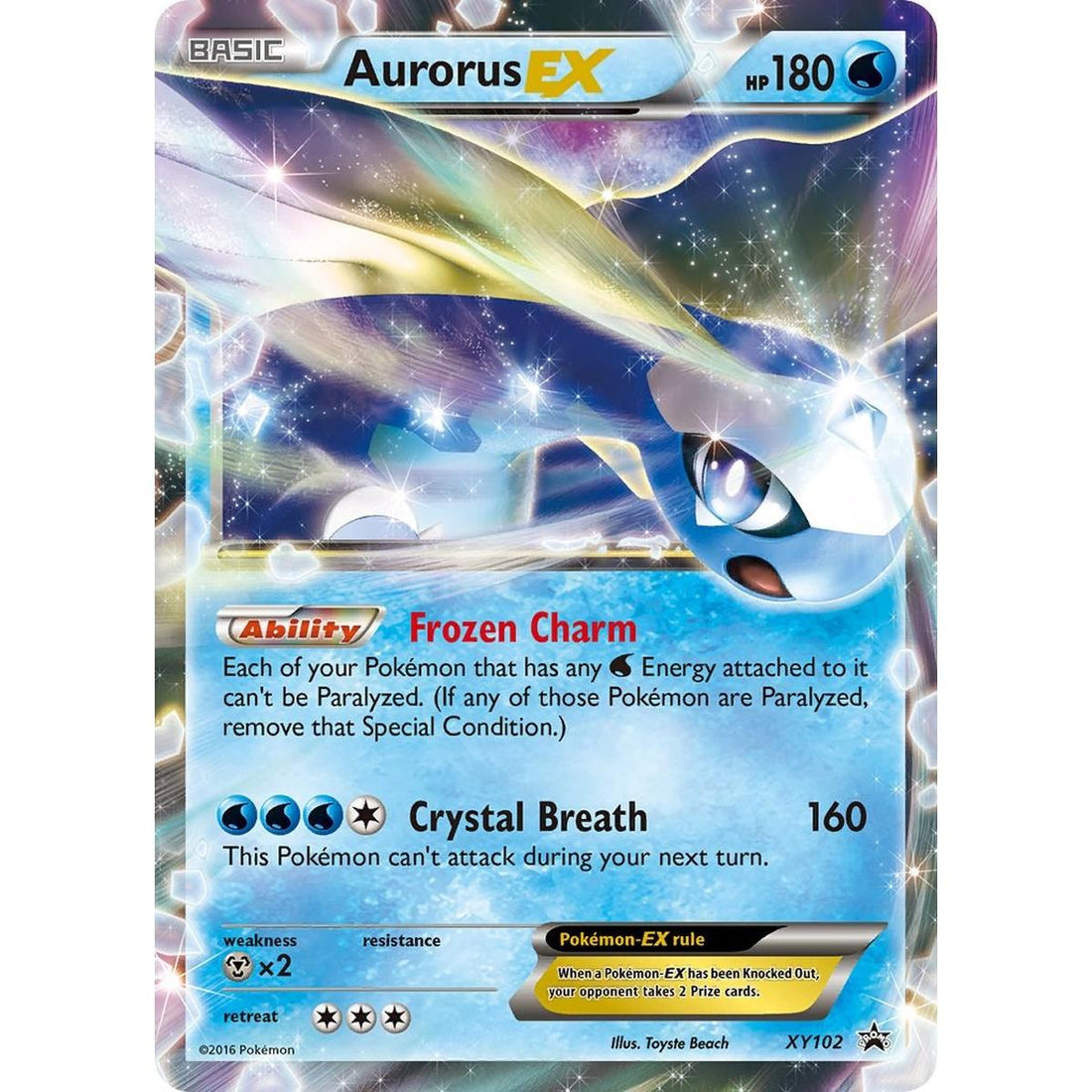 Aurorus EX - XY102