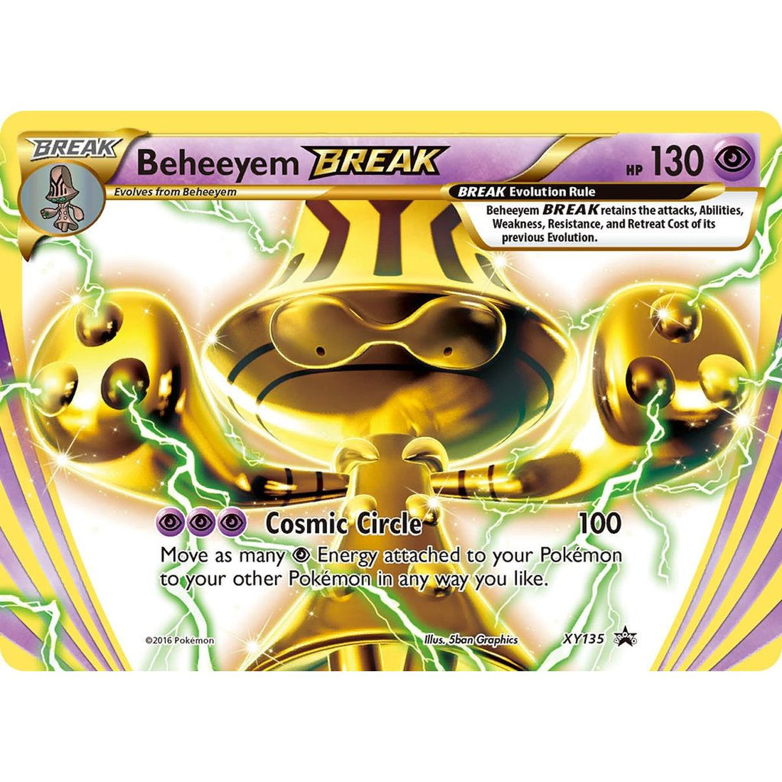 Beheeyem BREAK - XY135
