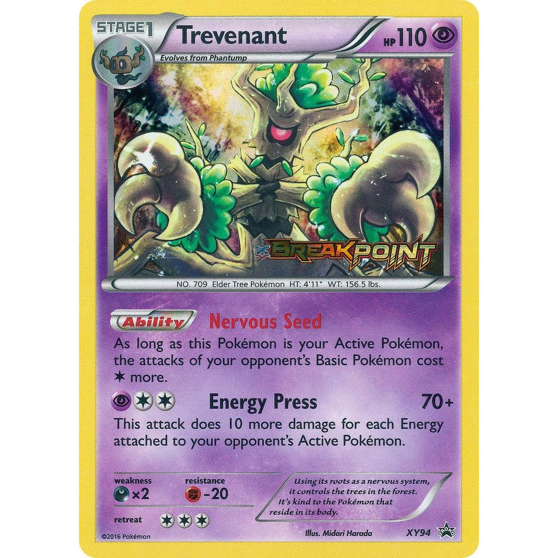 Trevenant (Prerelease)