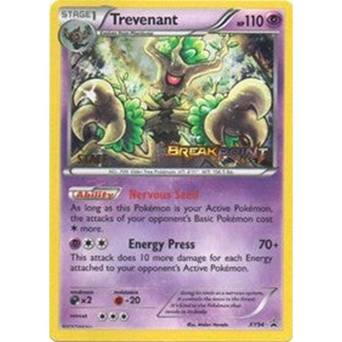 Trevenant - XY94 (Prerelease) [Staff]