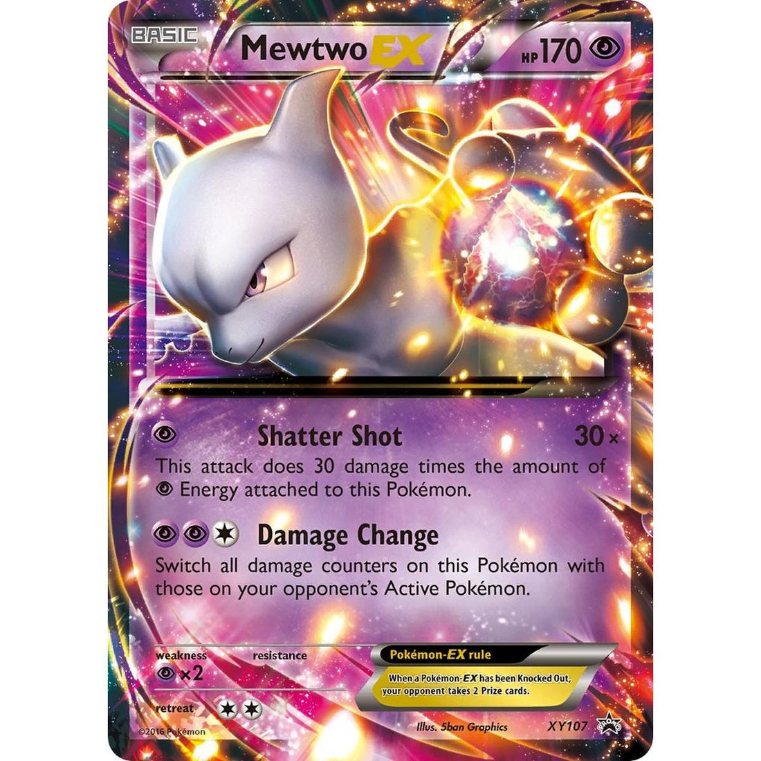 Mewtwo EX - XY107