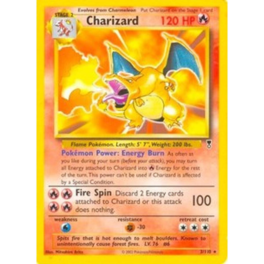 Charizard - 3/110 (WotC Legendary Collection)