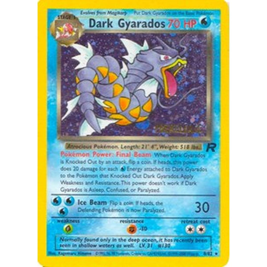 Dark Gyarados (Prerelease)