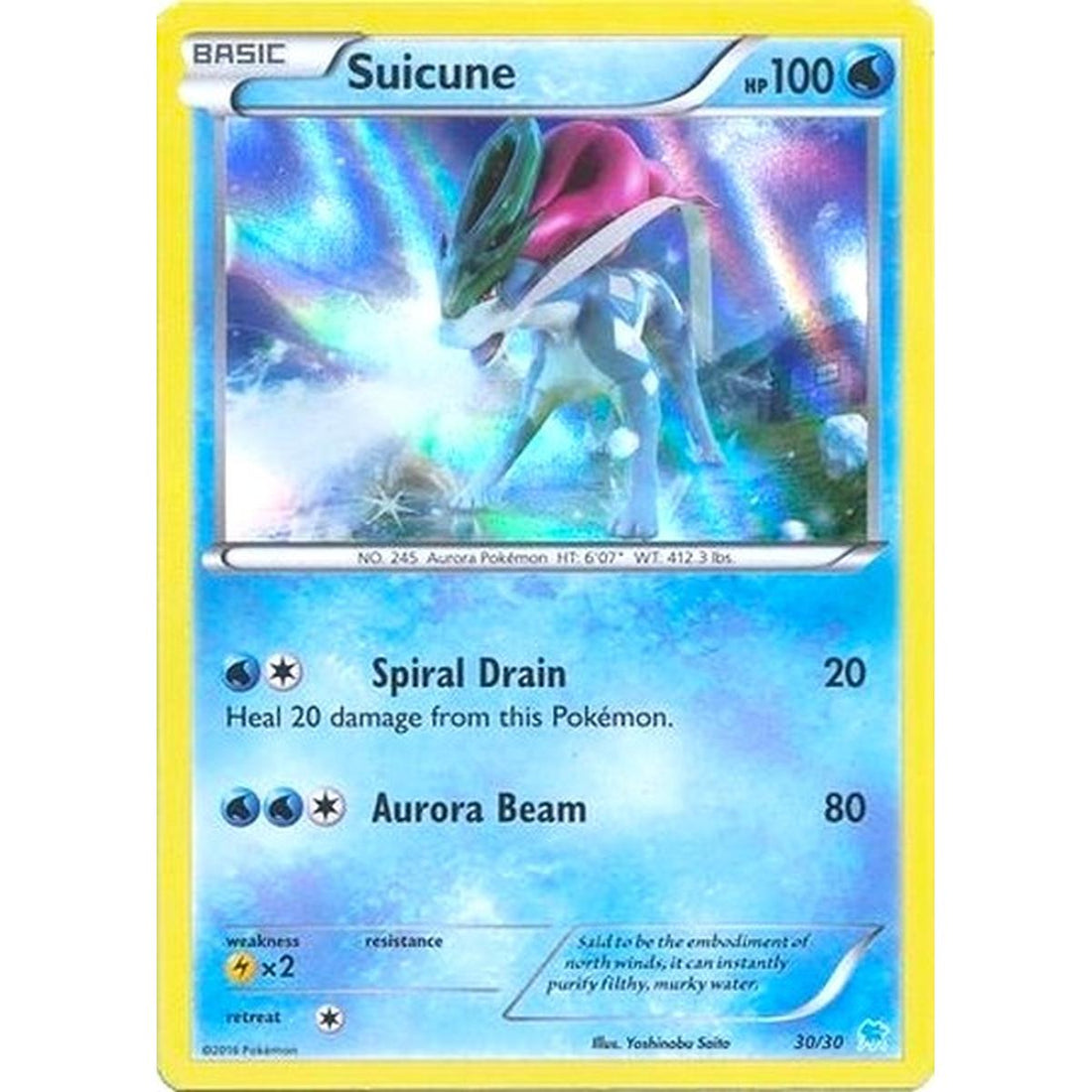 Suicune (30 - Holo)