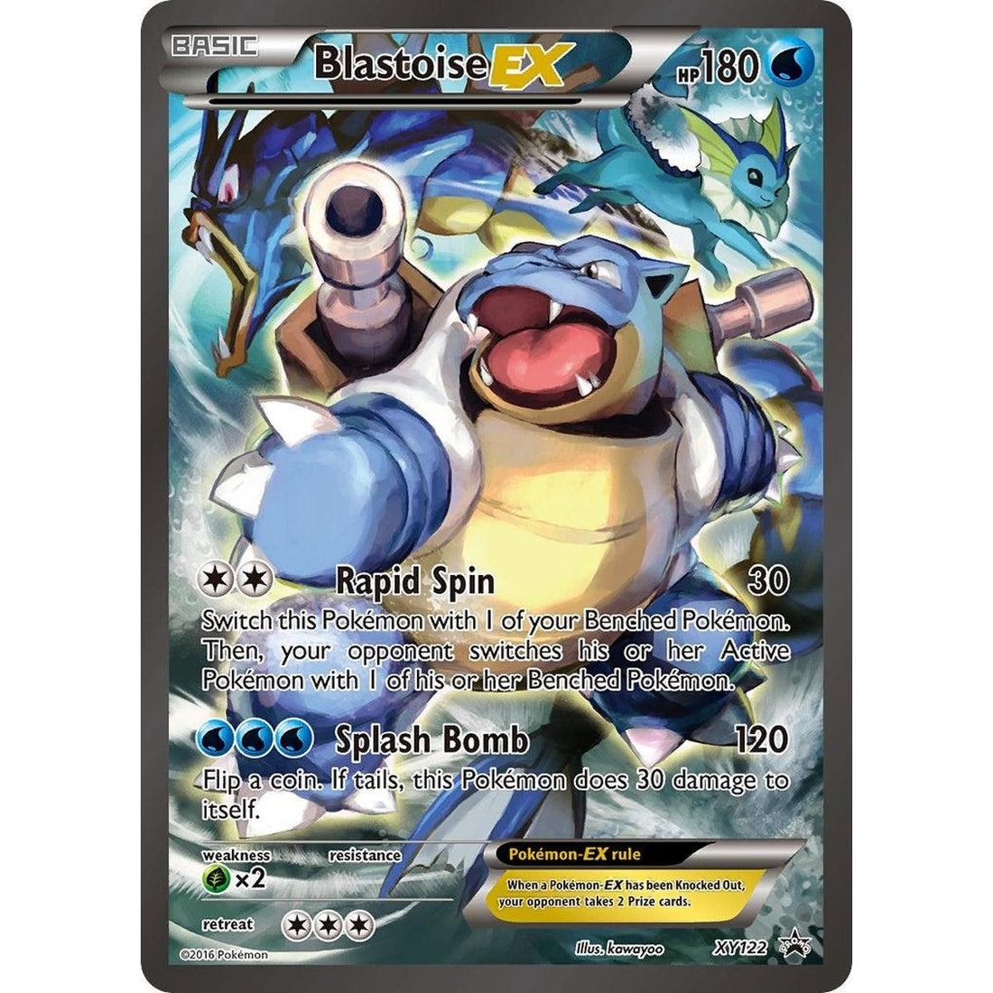Blastoise EX - XY122