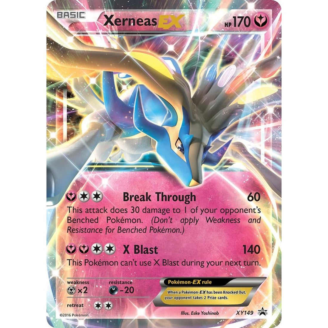 Xerneas EX - XY149 (Shiny)