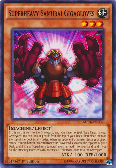 Superheavy Samurai Gigagloves