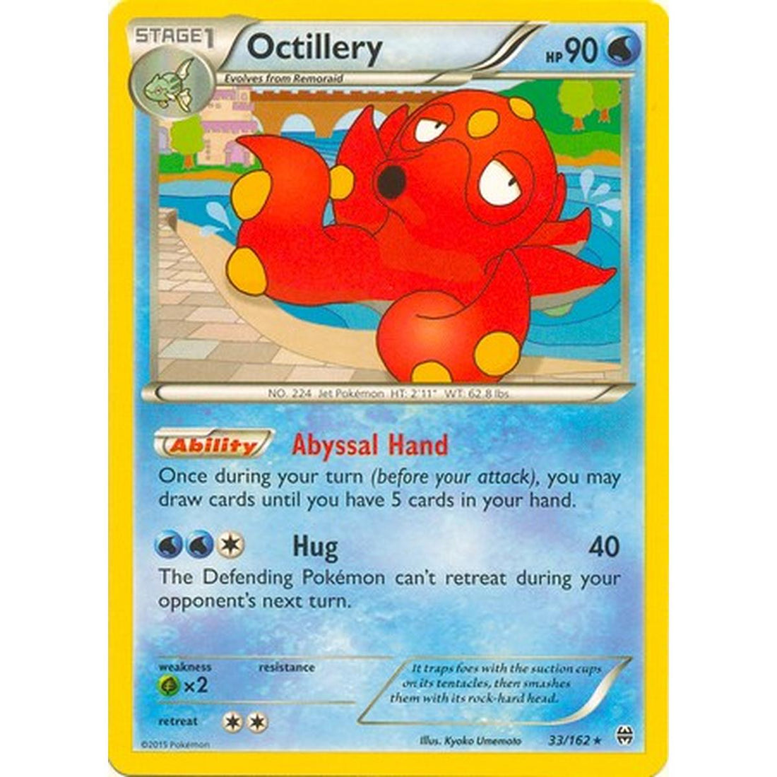 Octillery - 33/162 (XY Breakthrough)
