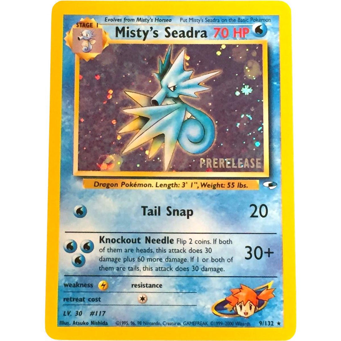 Misty's Seadra (Prerelease)