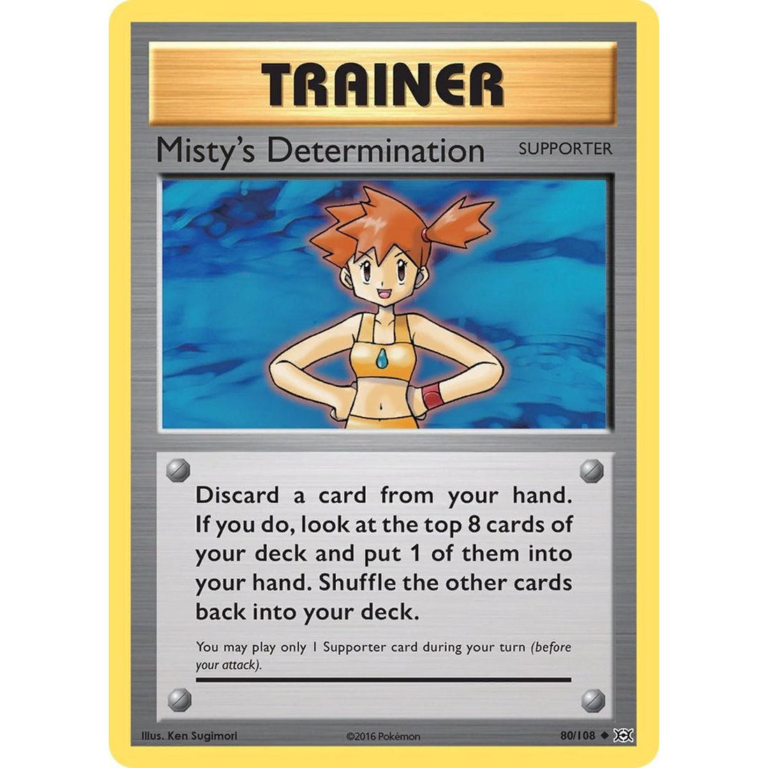 Misty's Determination