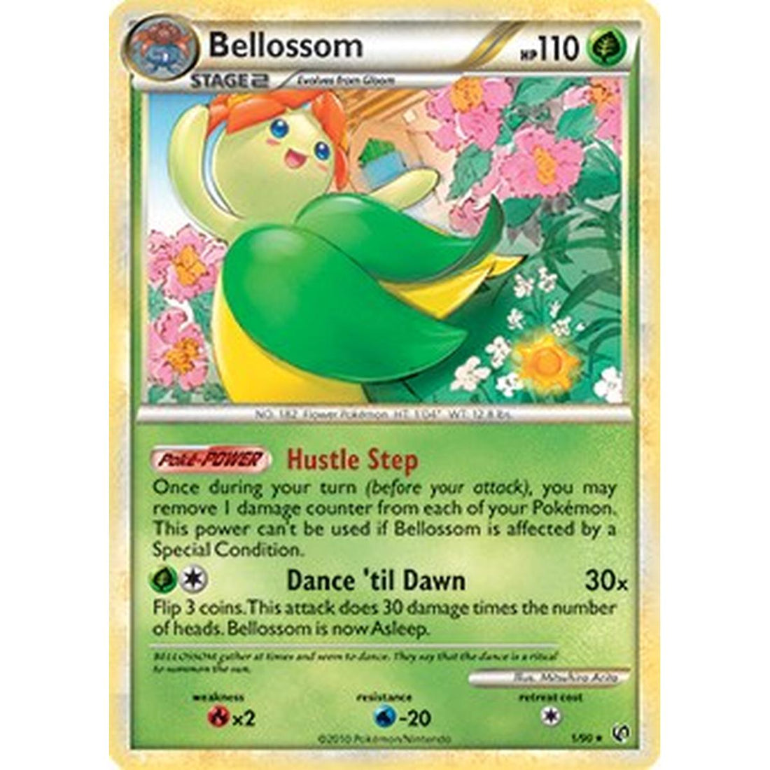 Bellossom - 1/90 (HGSS Undaunted)