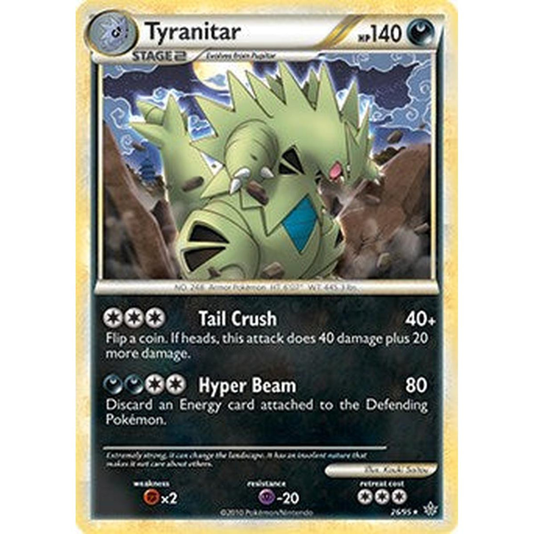 Tyranitar - 26/95 (HGSS Unleashed)