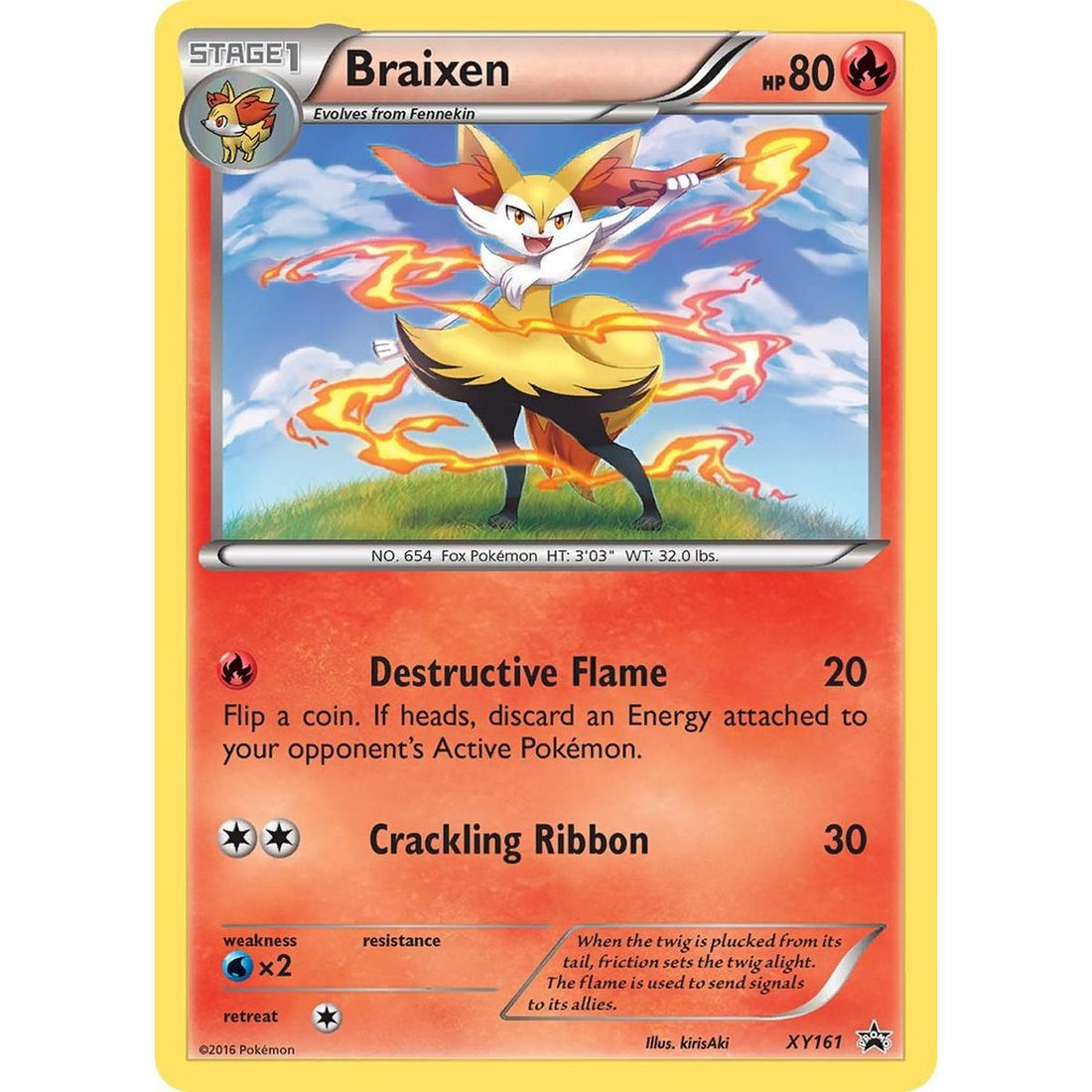 Braixen - XY161