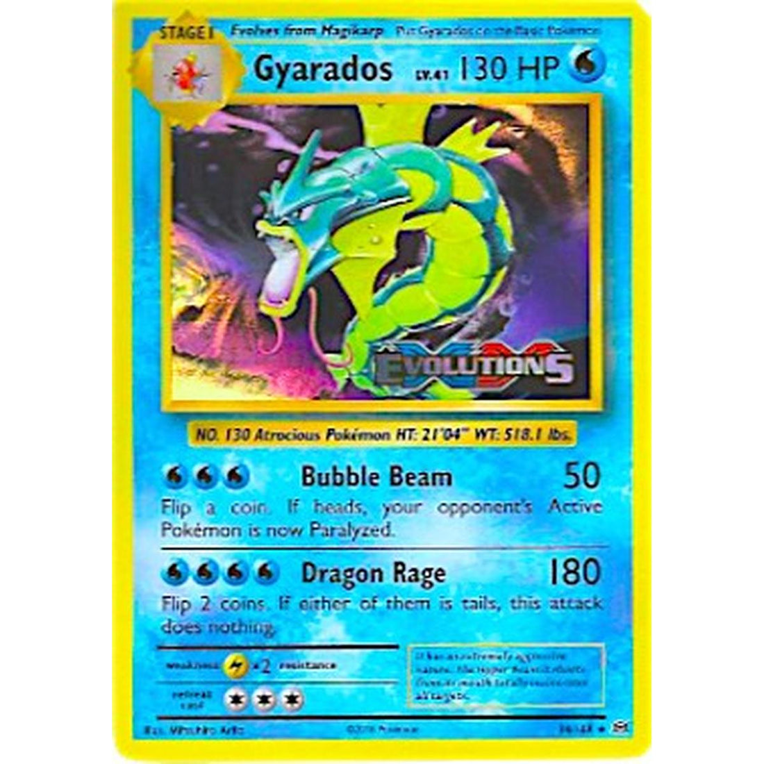 Gyarados (XY Evolutions Prerelease)
