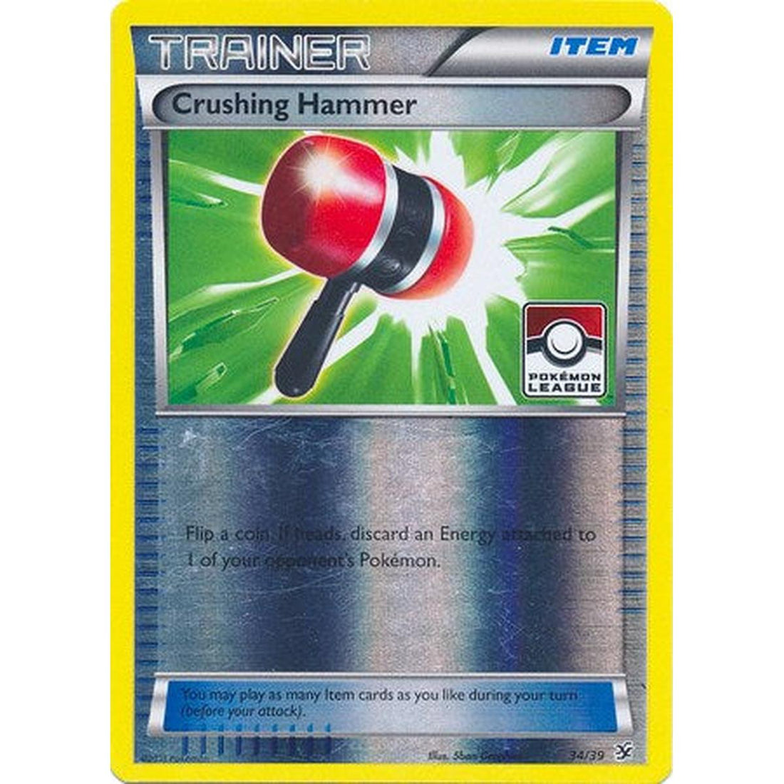Crushing Hammer - 34/39 (Pokemon League)