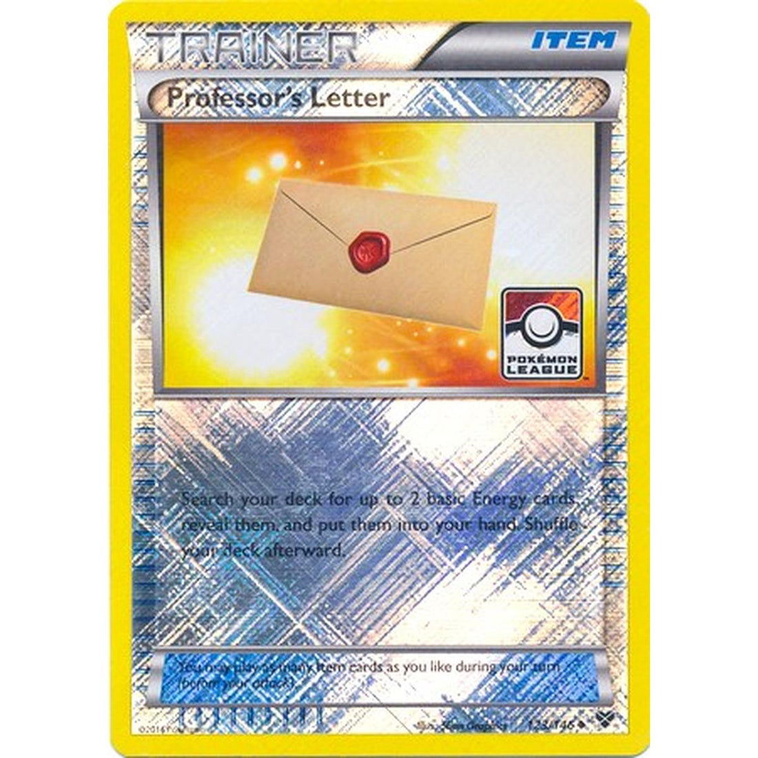 Professor's Letter - 123/146 (Pokemon League)