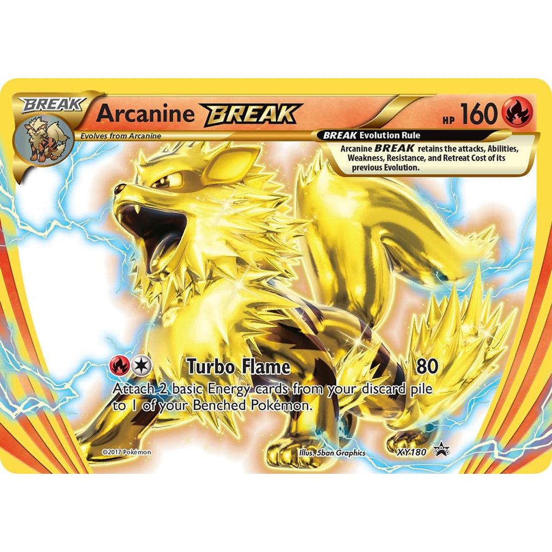 Arcanine BREAK - XY180